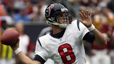 Die Houston Texans wählten Quarterback David Carr im NFL Draft 2002 mit dem ersten Pick aus