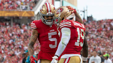 Mike Evans und Deebo Samuel fehlen den San Francisco 49ers im NFL-Spiel gegen die Atlanta Falcons verletzungsbedingt