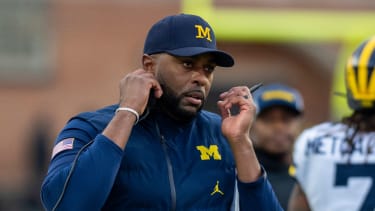 Michigan Wolverines head coach Sherrone Moore