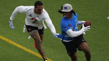 Beim Pro Bowl treten die Stars der NFC und AFC im Flag Football gegeneinander an
