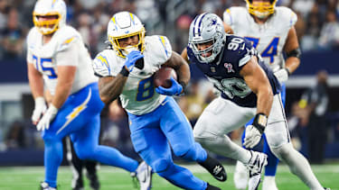 Omarion Hampton will in der nächsten NFL Saison als Running Back der Los Angeles Chargers überzeugen.