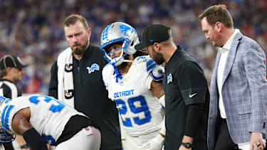 Avonte Maddox von den Detroit Lions erlitt gegen die Buffalo Bills eine schwere Fußverletzung und fällt für den Rest der NFL-Saison aus