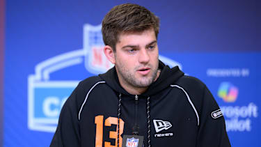 Garrett Nussmeier von den Kansas City Chiefs