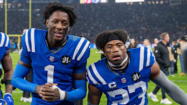 Kenny Moore II (r.) könnte die Indianapolis Colts nach neun Jahren per Trade verlassen - auch Star-Cornerback Sauce Gardner (l.) könnte Aktien an dieser Entscheidung haben.