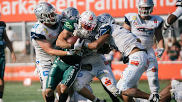 Schwäbisch Hall Unicorns gegen Pforzheim Wilddogs in der GFL.