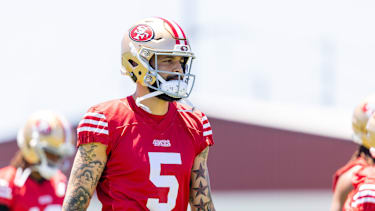 Mit Mike Evans, Deebo Samuel, Christian McCaffrey, George Kittle und Brock Purdy verfügen die San Francisco 49ers vor der NFL-Saison 2026 über eine der prominentesten Offenses der Liga