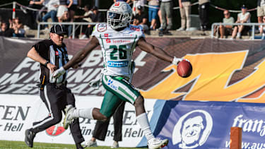 Schwäbisch-Hall-Unicorns-Spieler Monteze Latimore (GFL)