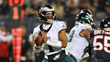 Jalen Hurts und die Offensive der Philadelphia Eagles erzielten bei der 7:27-Niederlage gegen die Chicago Bears nur einen Touchdown
