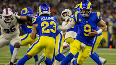 Handoff von Matthew Stafford an Kyren Williams.