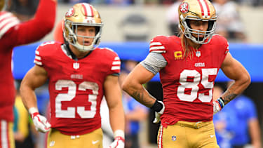 Christian McCaffrey und George Kittle