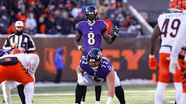 Lamar Jackson im Spiel gegen die Bengals