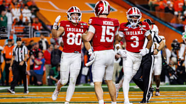 Fernando Mendoza und Omar Cooper Jr. bildeten am College eines der produktivsten Offensiv-Duos des Landes.