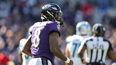 Lamar Jackson von den Baltimore Ravens