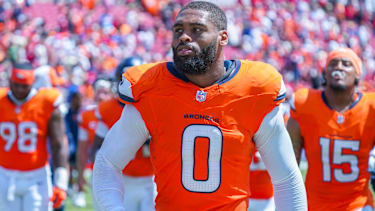 Denver Broncos Linebacker Jonathon Cooper (0) im Raymond James Stadium.