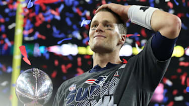 Quarterback Tom Brady feiert einen weiteren Super-Bowl-Sieg mit den New England Patriots 2017.