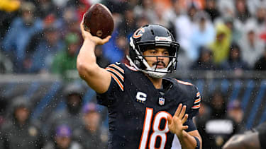 Bears-Quarterback Caleb Williams hat sich gegen die Minnesota Vikings verletzt und musste das Spielfeld verlassen