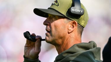 Der ehemalige Head Coach der Baltimore Ravens: John Harbaugh