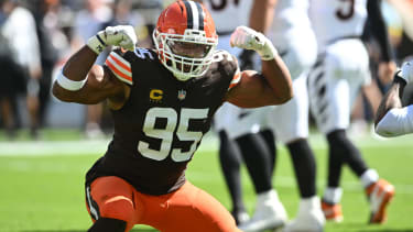 Myles Garrett von den Cleveland Browns