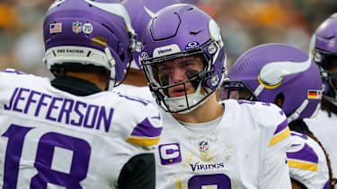Justin Jefferson blieb auch 2025 der offensive Fixpunkt der Minnesota Vikings, während Quarterback J.J. McCarthy in seiner Entwicklung schwankte und viele Fragen offenließ.