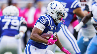 Jonathan Taylor in einem NFL-Spiel für die Indianapolis Colts