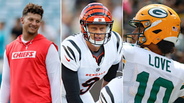 Patrick Mahomes, Joe Burrow, Jordan Love