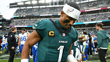 Jalen Hurts nach der Niederlage gegen die Rams