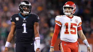 Jalen Hurts, Patrick Mahomes