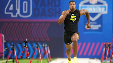 Sonny Styles beim 40 Yard Dash.