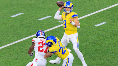 Matthew Stafford in einem NFL-Spiel für die Los Angeles Rams