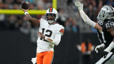 Cleveland Browns quarterback Shedeur Sanders