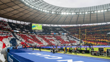 Choreografie im Olympiastadion