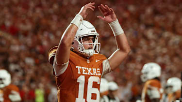 Arch Manning ist mit den Texas Longhorns nach vier Spielen der College-Football-Saison 2026 noch ungeschlagen