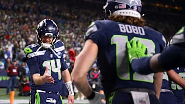 Sam Darnold (hier mit Jake Bobo)