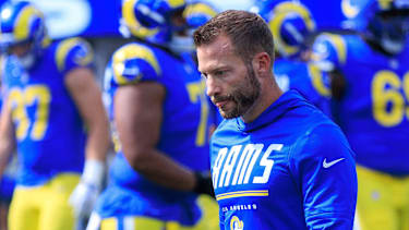 Sean McVay steht mit den Los Angeles Rams nach der 16:18-Heimniederlage gegen die Arizona Cardinals und dem 2-4-Start zunehmend unter Druck
