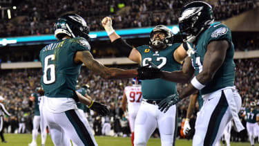 Philadelphia Eagles jubeln