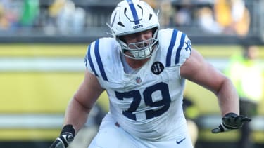 Indianapolis Colts offensive tackle Bernhard Raimann