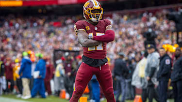 Terry Mclaurin jubelt