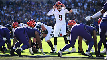 Joe Burrow (9) im Trikot der Cincinnati Bengals.