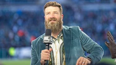 Ryan Fitzpatrick Live im TV bei einem Spiel der Chicago Bears gegen die Philadelphia Eagles.
