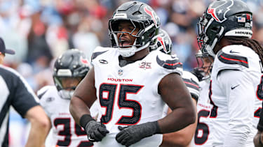 Die Texans Defense im Spiel gegen die Titans