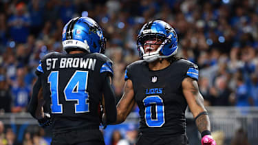 Amon-Ra St. Brown hofft auf eine baldige Rückkehr von Jahmyr Gibbs, der wegen seiner laufenden Vertragsverhandlungen weiterhin nicht am Training der Detroit Lions teilnimmt