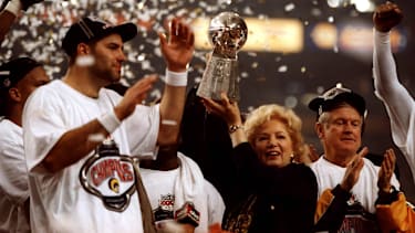 Quarterback Kurt Warner beim Super-Bowl-Sieg der Rams 2000.