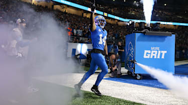 Amon-Ra St. Brown von den Detroit Lions
