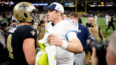 Derek Carr (li.) und Ryan Tannehill