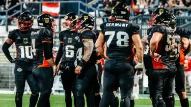 Tackle-Football-EM: Deutschland vs. Italien 
