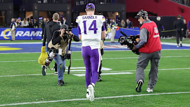 Sam Darnold in seinem letzten Spiel für die Minnesota Vikings