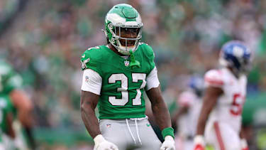 Running Back Tank Bigsby steht zwar oft im Schatten von Eagles-Kollege Saquon Barkley, zeigt aber dennoch kontinuierlich starke Leistungen.