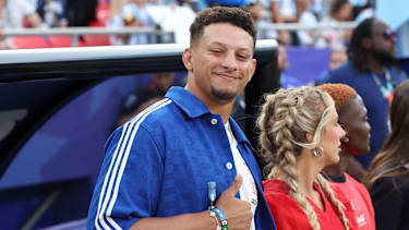 Patrick Mahomes von den Kansas City Chiefs