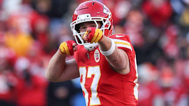 Travis Kelce von den Kansas City Chiefs
