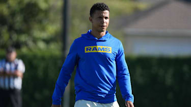 Nate Scheelhaase beim letzten Training Camp der Los Angeles Rams.